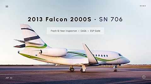 2013 DASSAULT FALCON 2000S